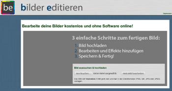 Startbildschirm des BE-Editors